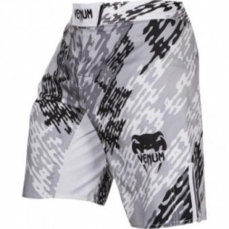 Шорты ММА Venum &quot;Neo Camo&quot; Fightshorts White/Black, фото 1