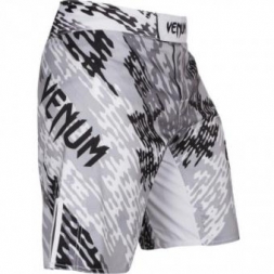 Шорты ММА Venum &quot;Neo Camo&quot; Fightshorts White/Black, фото 2