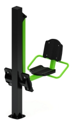 Жим ногами (зеленый) - Уличный тренажер - СТ 011-12, фото 4 Жим ногами (зеленый) - Уличный тренажер - СТ 011-12, фото 4