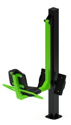 Жим ногами (зеленый) - Уличный тренажер - СТ 011-12, фото 3 Жим ногами (зеленый) - Уличный тренажер - СТ 011-12, фото 3