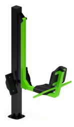 Жим ногами (зеленый) - Уличный тренажер - СТ 011-12, фото 2 Жим ногами (зеленый) - Уличный тренажер - СТ 011-12, фото 2