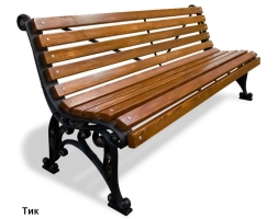 Скамейка уличная Удача, Лиственница 0,6 м, фото 3 Скамейка уличная Удача, Лиственница 0,6 м, фото 3