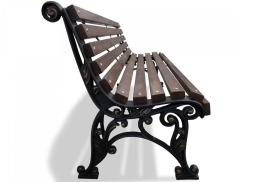 Скамейка уличная Удача, Лиственница 0,6 м, фото 7 Скамейка уличная Удача, Лиственница 0,6 м, фото 7