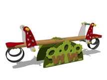 Качели-балансир Грибочек 04101 для детской площадки