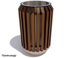 Урна с бетонным основанием Бульвар, фото 3 Урна с бетонным основанием Бульвар, фото 3