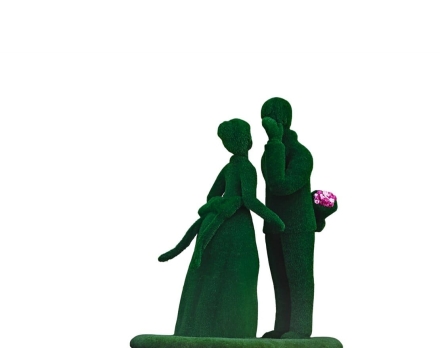 Топиари композиция Сладкая парочка - газон Eco, фото 1