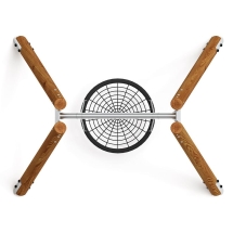 Качели Гнездо (Лиственница темный) ИО 11.Р.05.01-Л.И1.01