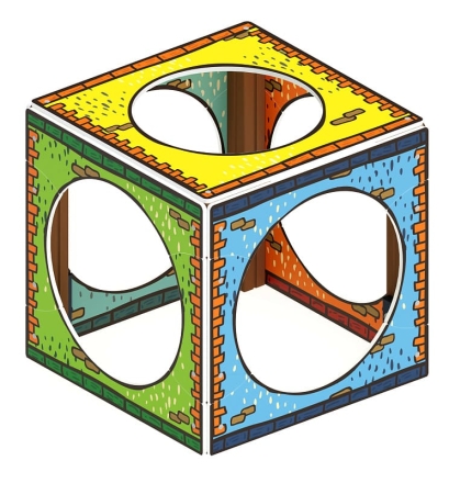 Домик Кубик (Город) - МФ 10.01.14-02, фото 4