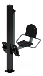 Жим ногами (серый) - Уличный тренажер - СТ 011-13, фото 4 Жим ногами (серый) - Уличный тренажер - СТ 011-13, фото 4