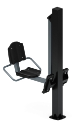 Жим ногами (серый) - Уличный тренажер - СТ 011-13, фото 3 Жим ногами (серый) - Уличный тренажер - СТ 011-13, фото 3