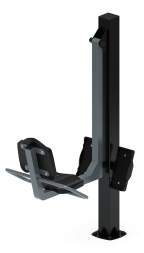 Жим ногами (серый) - Уличный тренажер - СТ 011-13, фото 2 Жим ногами (серый) - Уличный тренажер - СТ 011-13, фото 2