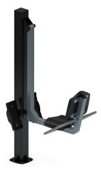 Жим ногами (серый) - Уличный тренажер - СТ 011-13, фото 1 Жим ногами (серый) - Уличный тренажер - СТ 011-13, фото 1