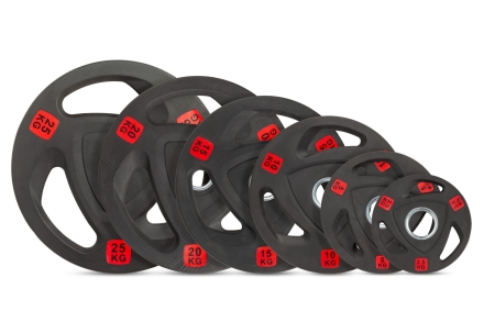 Диск 51 мм. NEO обрезиненный с 3-мя хватами  2,5 кг (модель: D3), фото 3