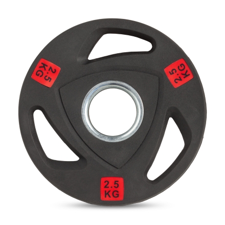 Диск 51 мм. NEO обрезиненный с 3-мя хватами  2,5 кг (модель: D3), фото 1