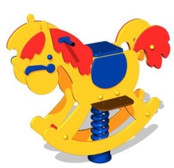 Качалка на пружине Пони ЗНКЧ 053 для детской площадки Качалка на пружине Пони ЗНКЧ 053 для детской площадки