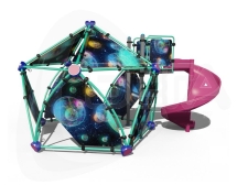 Детский развивающий комплекс Теремок, паттерн "Космо" СРО253.01.14 Детский развивающий комплекс Теремок, паттерн "Космо" СРО253.01.14