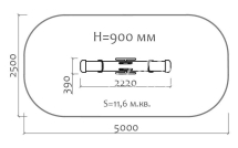 Качели-балансир 04004.21 для детской площадки