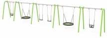 Качели Н24.043015 металлические для детской площадки