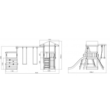 Скалодром для приставных качелей (Скалодром к треноге) Скалодром для приставных качелей (Скалодром к треноге)