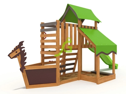 Детская площадка IgraGrad W2s, Салатовый, фото 1