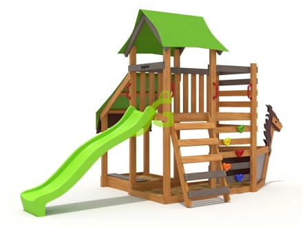 Детская площадка IgraGrad W2s, Салатовый, фото 3