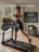 Беговая дорожка электрическая для дома Domsen Fitness F-140, складная, компактная, для ходьбы, до 110 кг