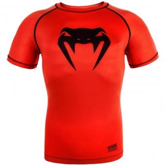 Рашгард Venum Contender 3.0 Red/Black S/S, фото 1