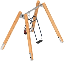 Качели семья (Лиственница) ИО 11.Р.07.01-Л.И1