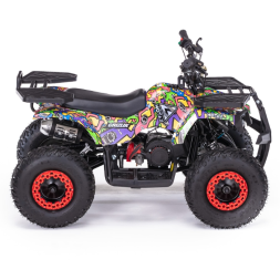 Детский квадроцикл MOTAX GRIZLIK Х16 PS BW (увеличенные колёса), фото 7 Детский квадроцикл MOTAX GRIZLIK Х16 PS BW (увеличенные колёса), фото 7