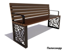 Парковая скамейка Севастополь, Сосна 0,6 м