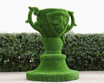 Топиари Вазон с гербом - газон Eco Топиари Вазон с гербом - газон Eco