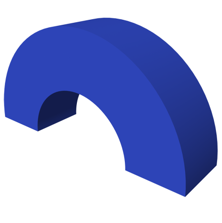 Мягкий модуль арка d 600, фото 1