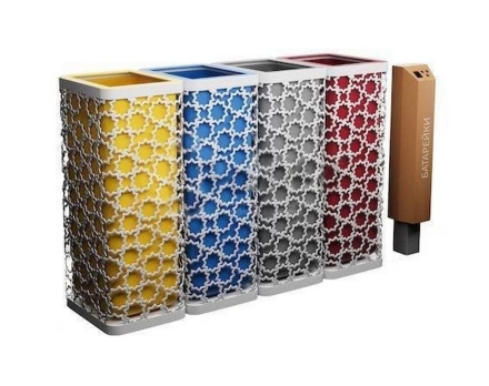 Урна для раздельного сбора мусора 07, фото 1