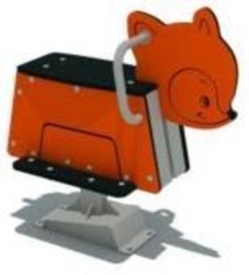 Качалка на пружине КНП-104 для детской площадки, фото 1 Качалка на пружине КНП-104 для детской площадки, фото 1