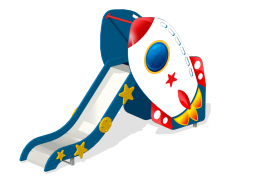 Детская горка Ракета ГР-23 H=1000 для игровой площадки