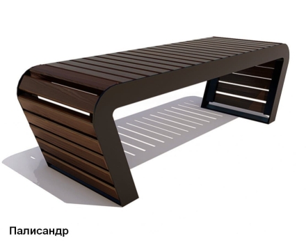 Скамейка уличная Времена года, Сосна 2,5 м, фото 3