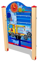 Развивающий элемент Автосервис РЭ012 для детской площадки, фото 2