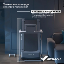 Беговая дорожка домашняя MERACH X1, фото 15