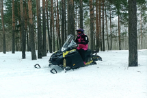 Снегоход РУССКАЯ МЕХАНИКА Tiksy 500 4Т