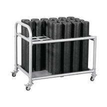 Стойка для роллов PERFORM BETTER Foam Roller Rack with Wheels Стойка для роллов PERFORM BETTER Foam Roller Rack with Wheels