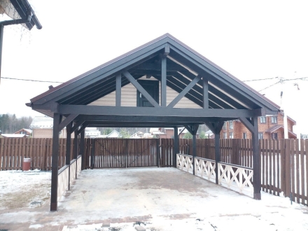 Навес Дарк Премиум комплектация, фото 1