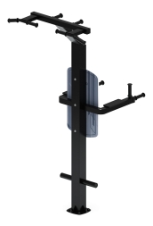 Турник три хвата+брусья (серый) - Уличный тренажер - СТ 012-13, фото 3 Турник три хвата+брусья (серый) - Уличный тренажер - СТ 012-13, фото 3