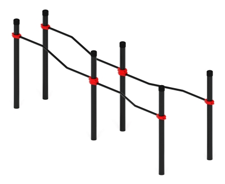 Воркаут ЛОВ 89 красный ВТ 101.17-01, фото 1