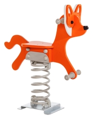 Качалка на пружине Fairytale Лисенок для детской площадки, фото 1 Качалка на пружине Fairytale Лисенок для детской площадки, фото 1
