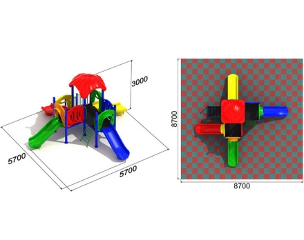 Детская площадка Мотылек 3.2, фото 2