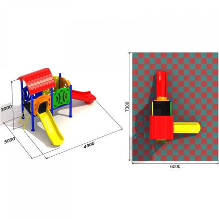 Детская площадка Лимпопо 1.1.1, фото 3