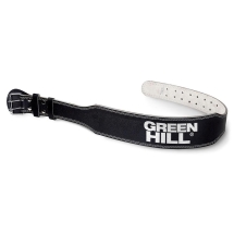 Пояс тяжелоатлетический "GREEN HILL", 4 дюйма, размер S , (дл. 95 см), черный