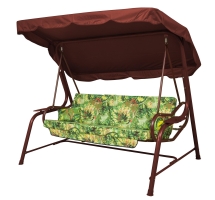 Качели садовые "Космос" бордовый Качели садовые "Космос" бордовый