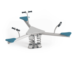 Качалка на пружине Трилистник КБ-100 для игровой площадки Качалка на пружине Трилистник КБ-100 для игровой площадки