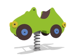 Качалка на 1 пружине Машинка ВСТ 1253 для детской площадки Качалка на 1 пружине Машинка ВСТ 1253 для детской площадки